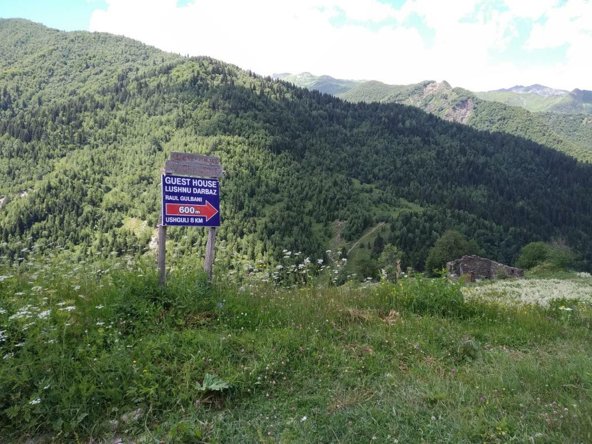 Raul Lushnu Darbaz Bed & Breakfast Mestia Exterior photo